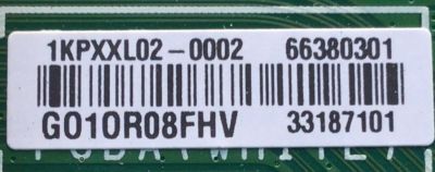 MAIN PARA TV LG / NUMERO DE PARTE EBR66380301 / EAX69715102(1.0) / 33187101 / 1KPXXL02 / GO1OR08FHV / PANEL LVU430BEDX E0021 / DISPLAY HV430QUB-F7D / MODELO 43UP7000PUA.CUSGLH	 - Imagen 2